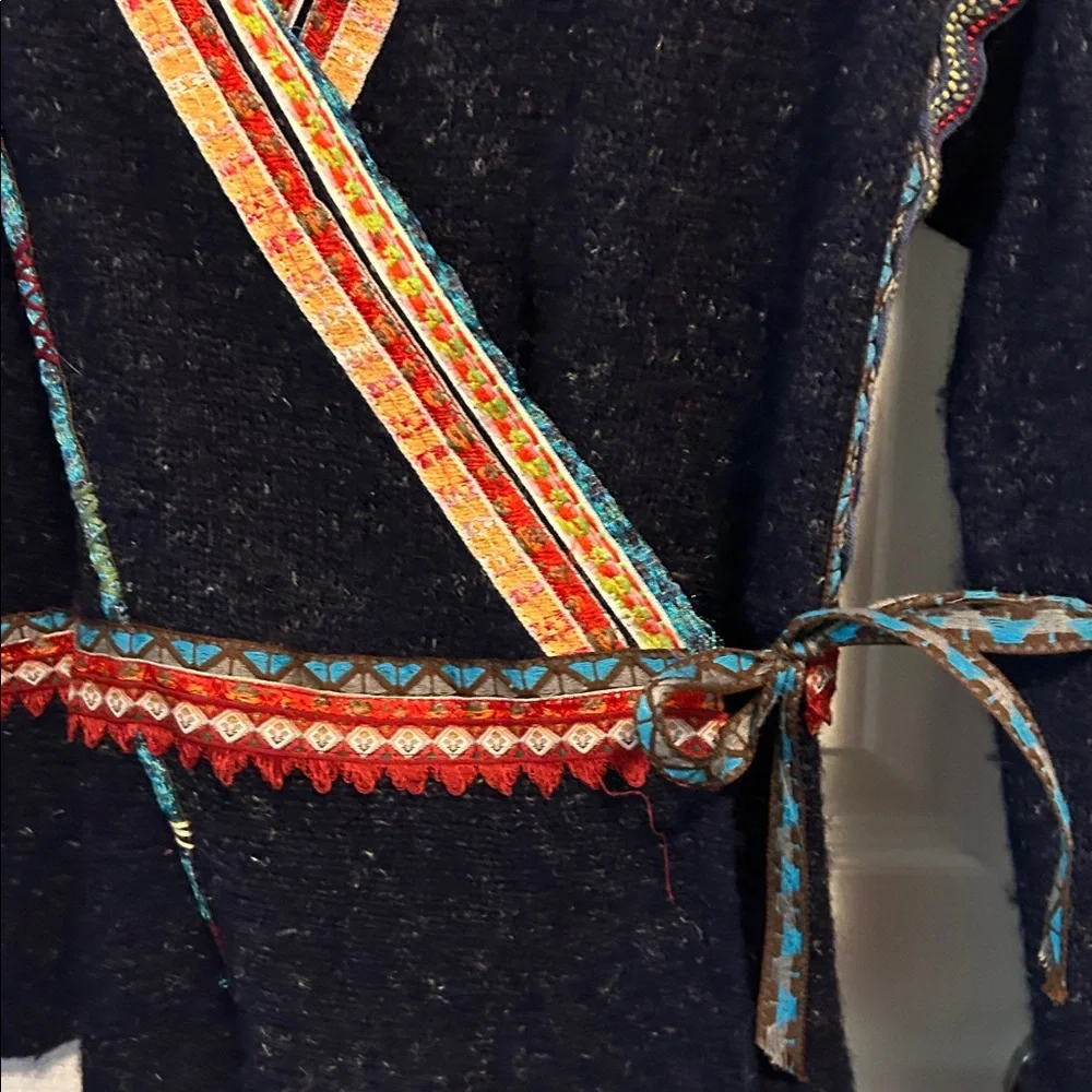 ANTHROPOLOGIE Moth Corn Wind Kimono Cardigan Sz S - Picture 4 of 9
